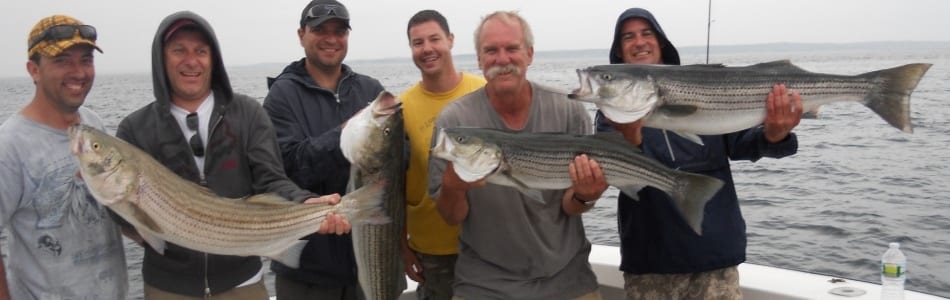 Karen Lynn Charters Gloucester MA Striped Bass Fishing