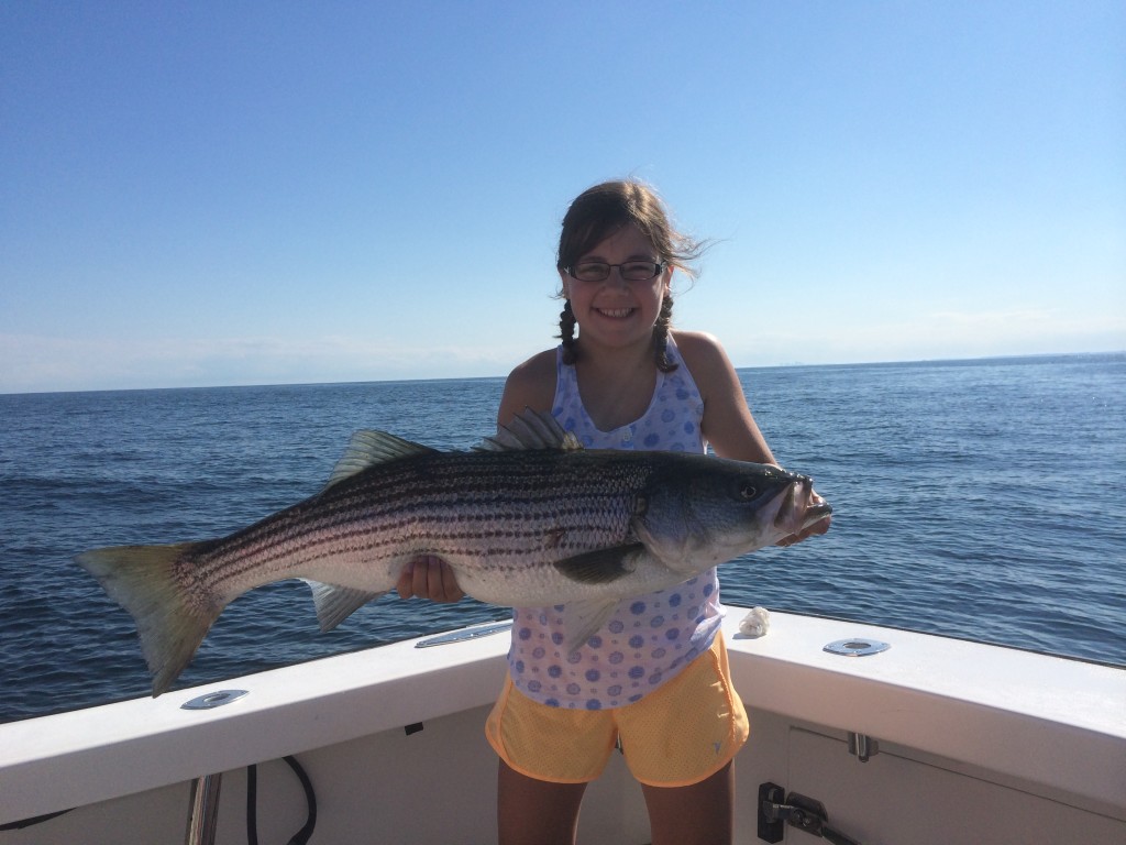 Karen Lynn Charters, Gloucester, MA, Striped Bass, Fishing