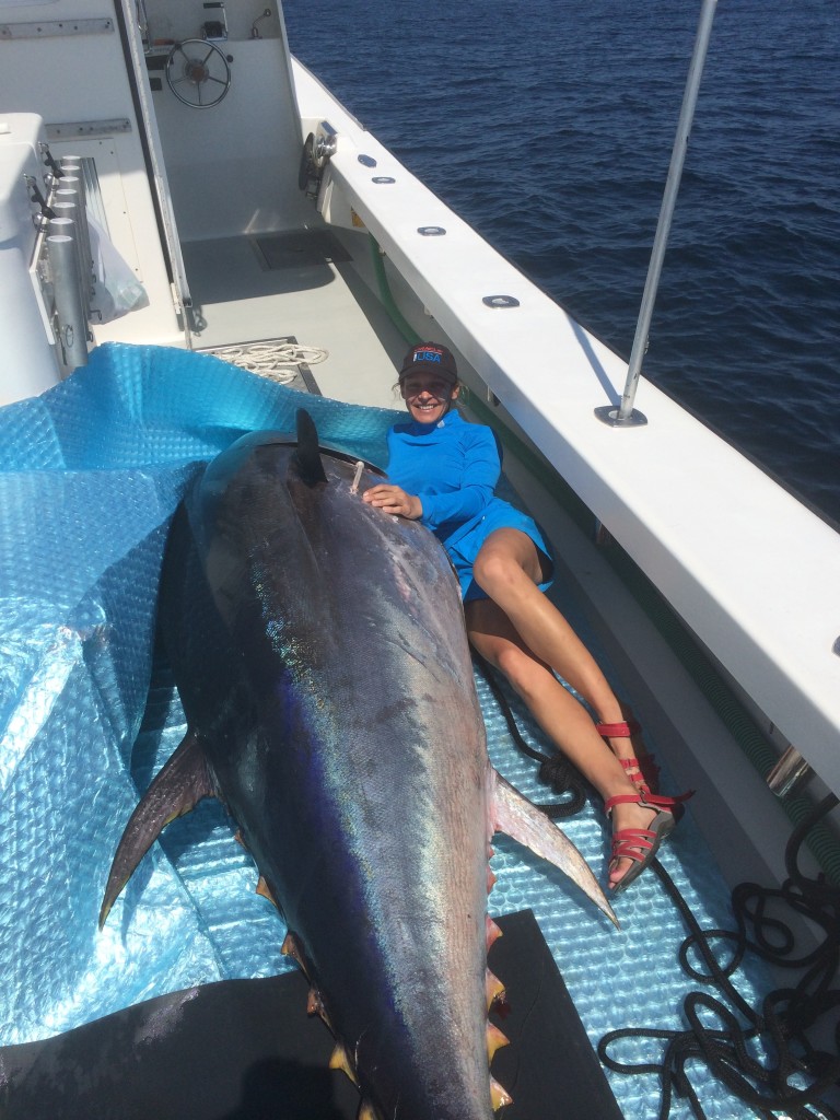 giant bluefin tuna Gloucester, MA Karen Lynn Charters