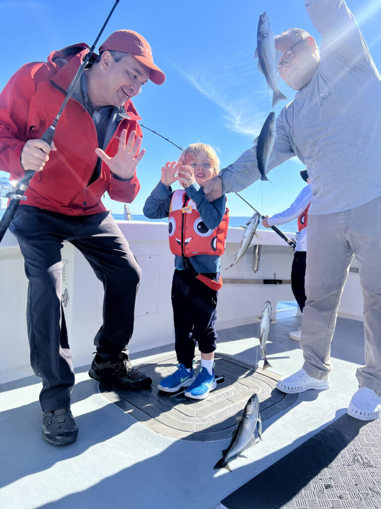kids fishing charters Gloucester, MA